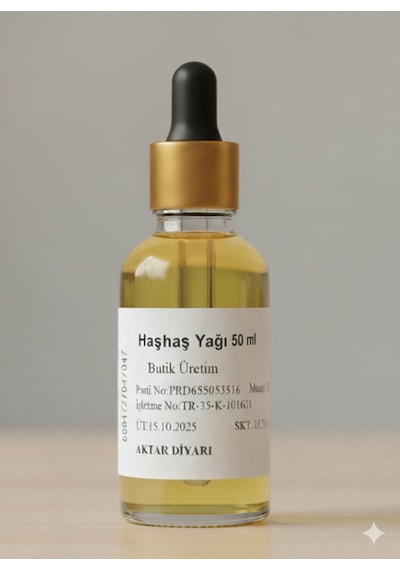 Aktar Diyarı Haşhaş Yağı 50 ML