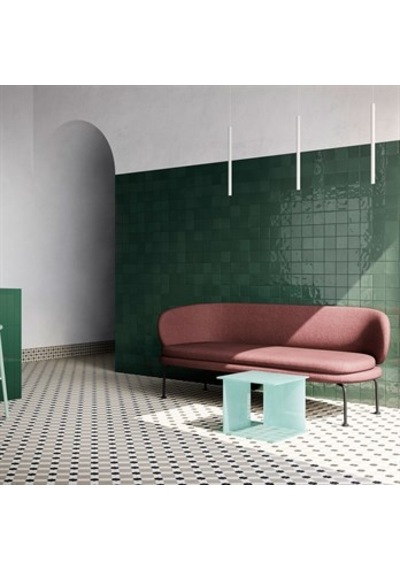 VitrA 10x10 Retromix Fon Zümrüt Yeşil Parlak Duvar Karosu K948422