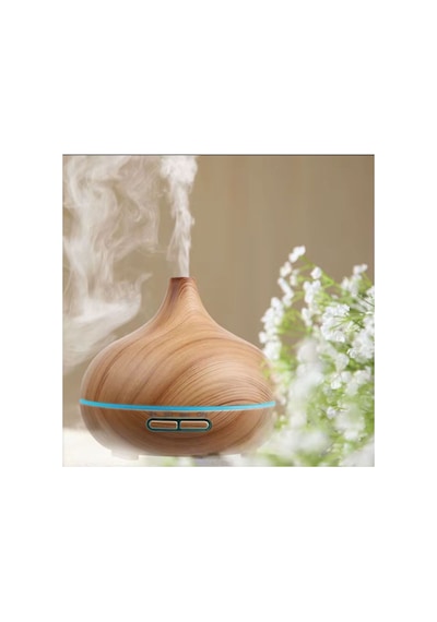 Aroma Difüzör Gece Işığı 7 Led Nemlendirici Kumandalı 550 Ml Buhar Makinesi Diğer