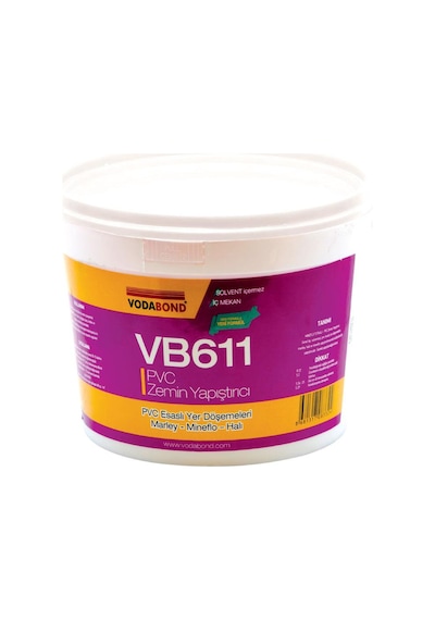 Vodaseal Vb611 Pvc Esaslı Yer Döşeme Zemin Yapıştırıcı 800 Gr.