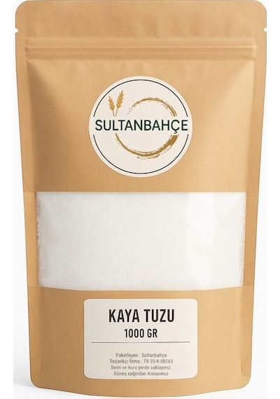 Doğal Kaya Tuzu 1000 Gr - Katkısız, Saf Ve Mineralli Öğütülmüş Sofra Tuzu