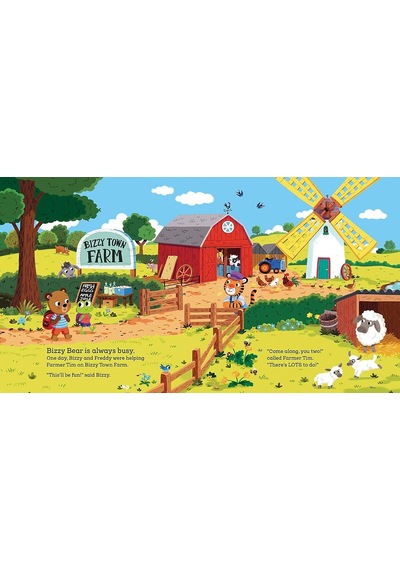 Nosy Crow Bizzy Bear Tractor Trouble Hb