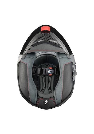 Torc T-28 Vertex Çene Açılır Motosiklet Kaskı Siyah Beyaz Kırmızı Siyah / Beyaz / Kırmızı