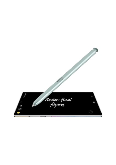 Rogfer Galaxy Uyumlu Note20 / 20 Ultra / Note 10 / Note 10 Plus İçin Kapasitif Dokunmatik Ekran Stylus Kalemi Bebek Mavisi