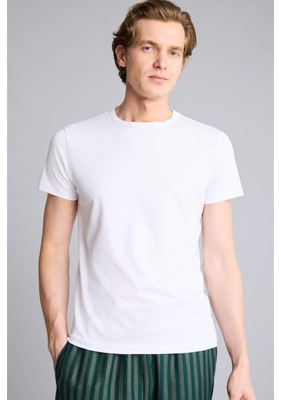 Defacto Slim Fit Üst L4885az26spwt34 Beyaz-wt34