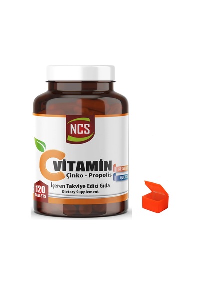 Ncs Vitamin C 1000 Mg Çinko Propolis 120 Tablet + Hap Kutusu