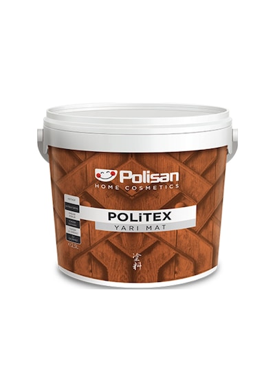 2,5 Lt Politex Yarı Mat Su Bazlı Renksiz 2,5 Lt Politex Yarı Mat Su Bazlı Renksiz