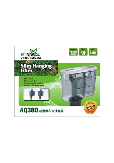 Venusaqua Aq 380f Şelale Filtre 380l/H 3.5w