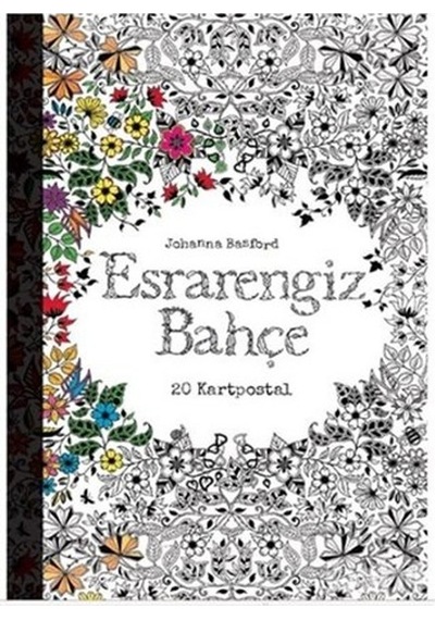 Esrarengiz Bahçe 20 Kartpostal