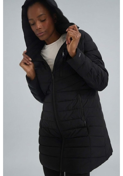 Defacto Defactofit Su İtici Regular Fit Kapüşonlu Şişme Parka Mont C6035ax25wnbk81 Siyah-bk81