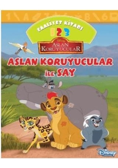 Disney Aslan Koruyucular İle Say Faaliyet Kitabı