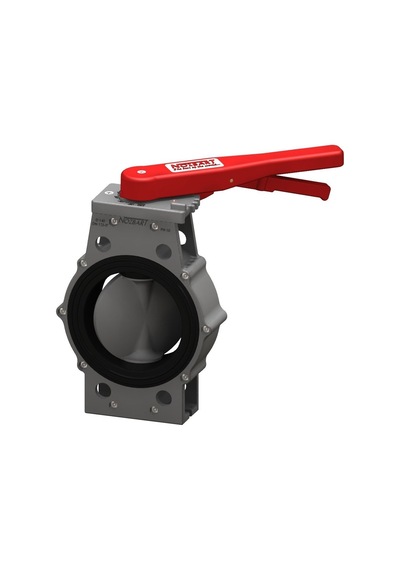Nozbart Pvc Yüksek Mukavemetli Kelebek Vana 315Mm