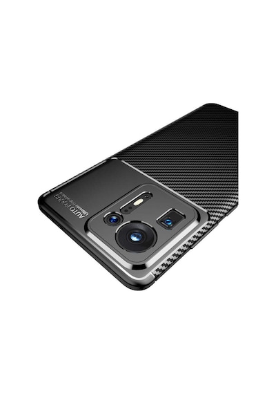 Xiaomi Mi Mix 4 Kılıf Karbon Silikon Case