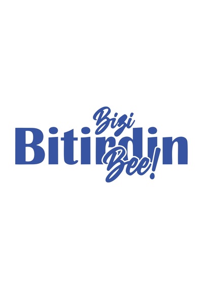 Bizi Bitirdin Bee Oto Sticker 17x17 Cm Mavi