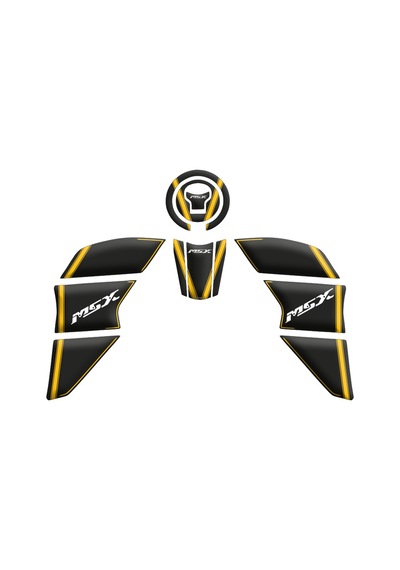 Motosıklet Kaplama Honda Msx Tank Pad Set 2014/2022 Uyumlu 05