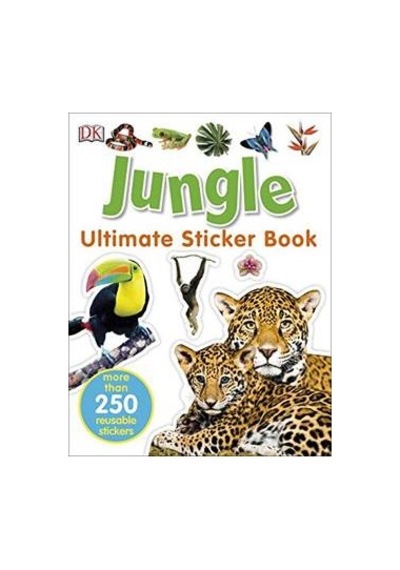 Jungle Ultimate Sticker Book 9780241283011