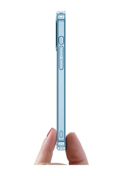 Apple Iphone 12 Pro Max Ile Uyumlu Kılıf Magsafe Wireless Şarj Destekli Şeffaf Magnetic Crystal Case R17562:
