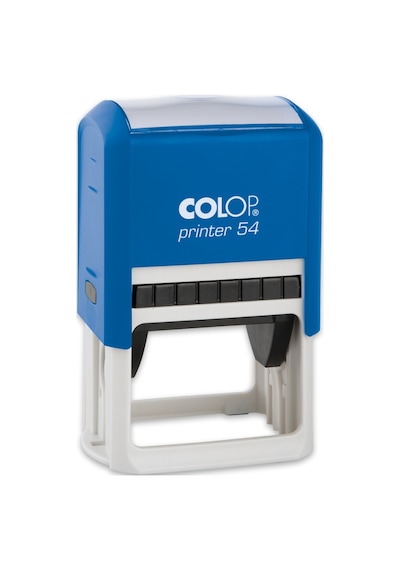 Colop Prınter 54 Mavi Kasa Mavi Keçe - 40 x 50 MM