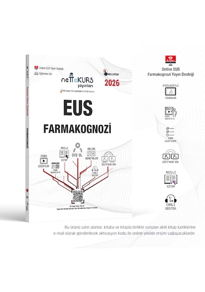 Nettekurs Yayınları Eus Farmakognozi Akıllı Kitap