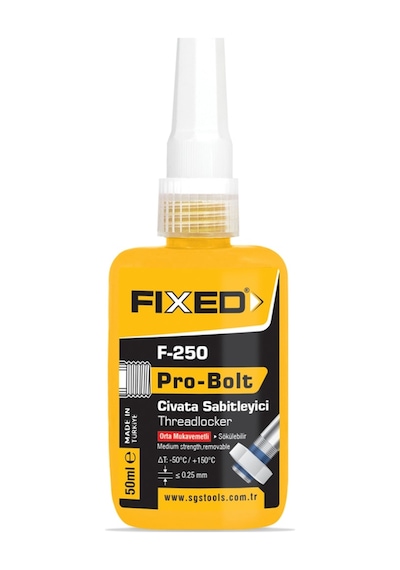 Fixed F-250 Pro-bolt Orta Mukavemetli Civata Sabitleyici 50 Ml