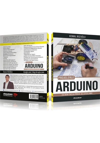 Projelerle Arduino - Kemal İkizoğlu - Dikeyeksen