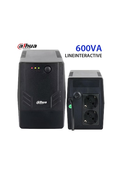 Dahua Pfm3350-600 600va Lıneınteractıve Güç Kaynağı 1x12v 7ah 5-15 Dak.