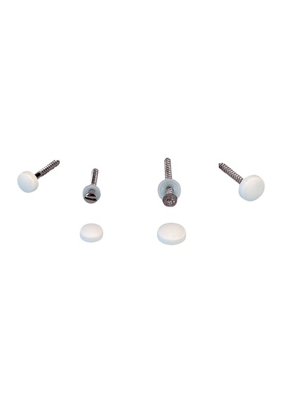Nuova Rade 3.5Mm Beyaz Plastik Vida Kapağı ve Pul Adet