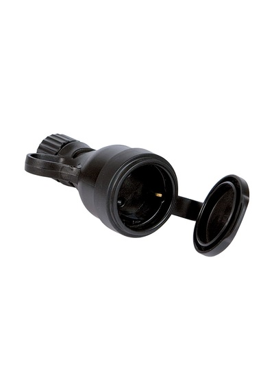 Fantom Waterproof Ip44 Kauçuk Kapaklı Dişi Priz Başlığı