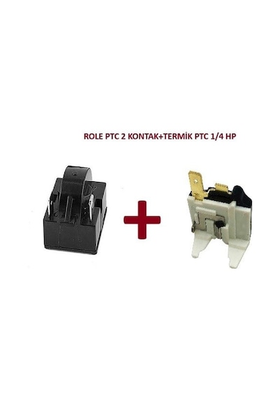 Role Ptc 2 Kontak+termik Ptc 1/4 Hp