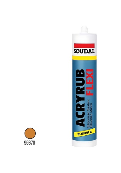 Soudal Acryrub Flexi Silikonize Mastik Bronz 310 Ml 114305