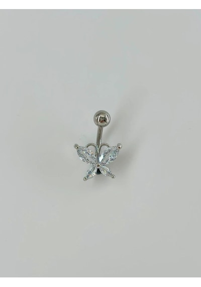 Kelebek Detaylı Göbek Piercing Diğer 69745593
