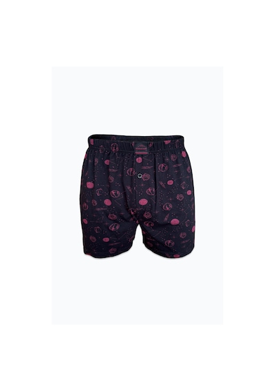 Malabadi Erkek 3 Lü Set-2 Premium Collection Desenli Geniş Kalıp Modal Boxer 3m254 Set-2