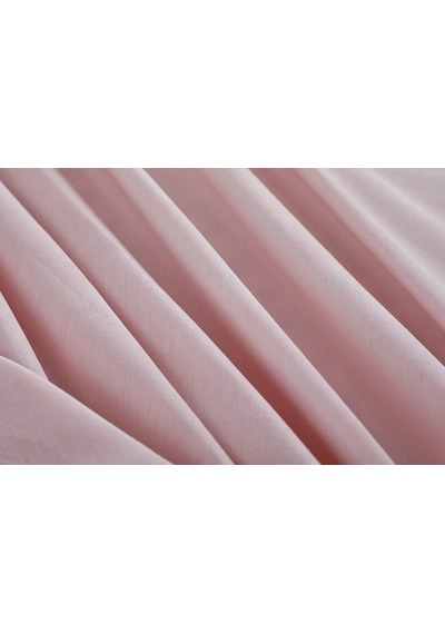 Doqu Home Colourful Fitted Çarşaf Tek Kişilik - Pudra