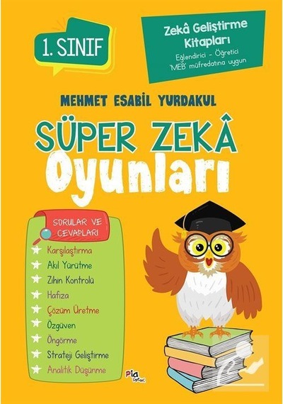 Süper Zeka Oyunları 1. Sınıf / Mehmet Esabil Yurdakul