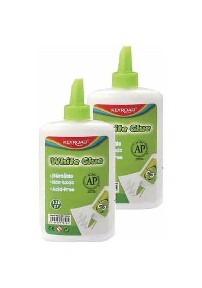 Beyaz Tutkal 120 Gr 2 Adet Keyroad Beyaz Mobilya Tutkalı 120 Gr Ahşap Tutkalı Su Bazlı Çok Amaçlı Beyaz Tutkal