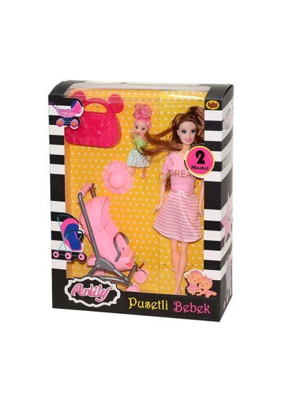 Mey İthalat 02426 Anlily Pusetli Bebek -oyuncak