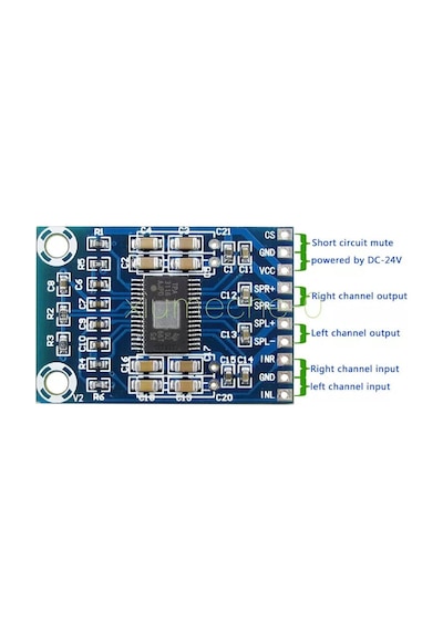 Xh-m562 Tpa3116d2 Mini Dijital Stereo Audio Amfi Kartı Class D Dual 50w