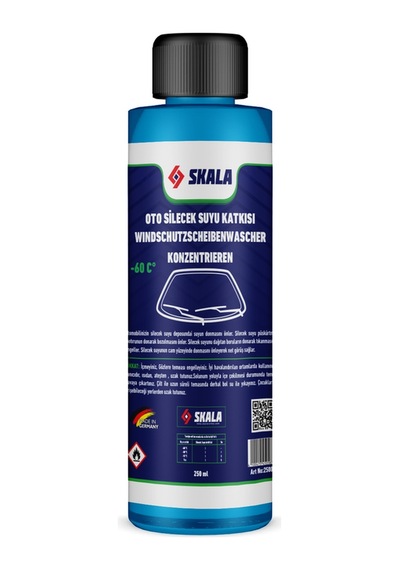 Skala Oto Cam Silecek Suyu -60°c 250 ml