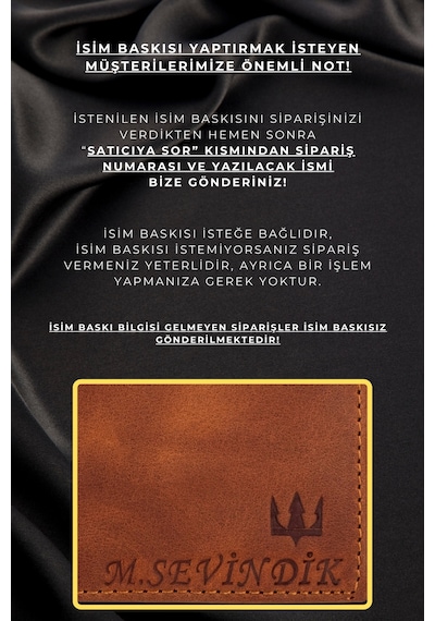 Getto Deri Zoe Telefon Hazneli Hakiki Deri Kişiye Özel İsim Baskılı Cüzdan Greyze Taba