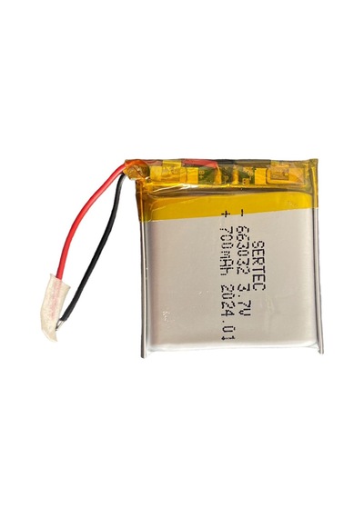 Sertec Polimer Batarya 663032 700mah