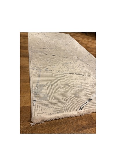 Tuval 1031 Mavi Halı Çok Renkli