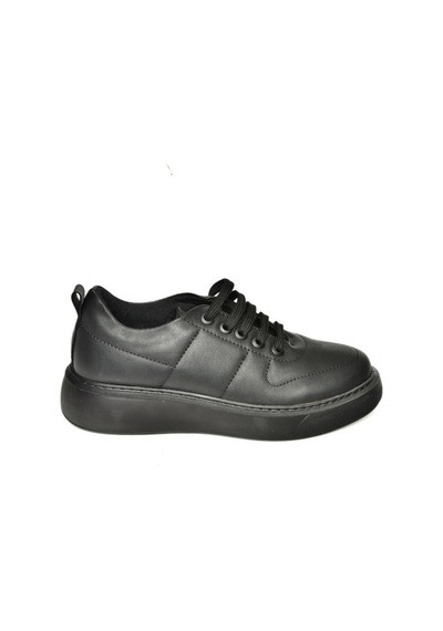 Fox Shoes T274148309 Siyah/siyah Spor Ayakkabı Sneakers Siyah/siyah-suni Deri Siyah