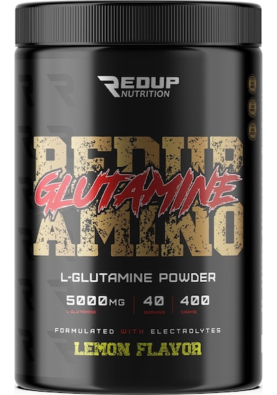 Redup Nutrition Glutamine 40 Servis 400 Gr Limon Aromalı
