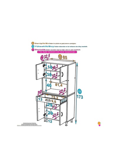 Eliusta Nordi 4 Kapak 2 Raflı Beyaz Dolap 85x173x32,5 Cm Çekmeceli Çok Amaçlı Banyo/mutfak Dolabı Beyaz Eliusta Nordi 4 Kapak 2 Raflı Beyaz Dolap 85x173x32,5 Cm Çekmeceli Çok Amaçlı Banyo/mutfak Dolabı Beyaz