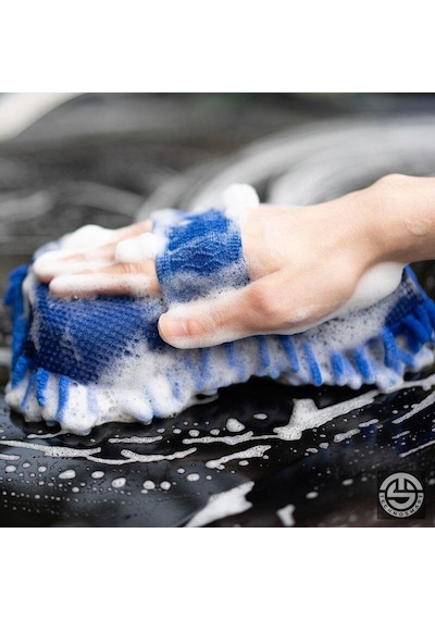Technosmart Mikrofiber Araba Yıkama Süngeri Temizleme Oto Bakım Y