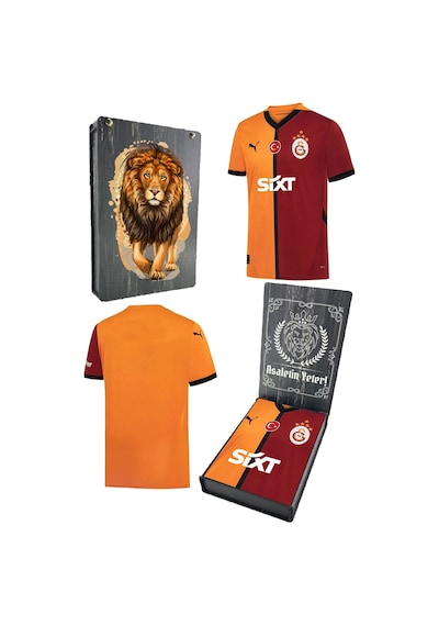 Gsstore Galatasaray Lisanslı 5 Yıldızlı 24/25 Parçalı Forma Aslan Baskılı Hediyelik Ahşap Kutulu Sarı - Kırmızı Gsstore Galatasaray Lisanslı 5 Yıldızlı 24/25 Parçalı Forma Aslan Baskılı Hediyelik Ahşap Kutulu Sarı - Kırmızı
