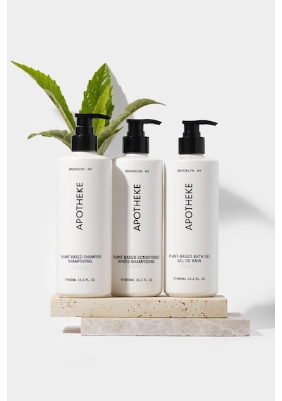 Apotheke Canvas Şampuan 480 Ml + Saç Kremi 480 Ml + Duş Jeli 480 Ml