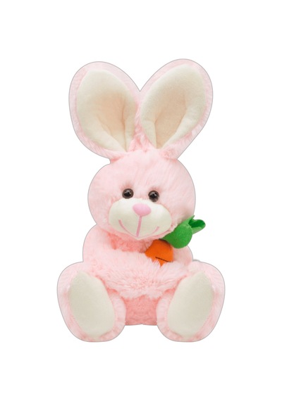 Tavşan Peluş Oyuncak 28 Cm Pembe 1012