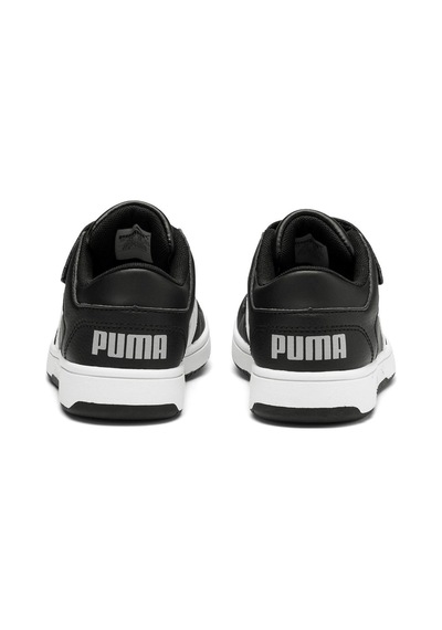 Puma Pm Rebound Layup Lo Sl V Ps Siyah Erkek Çocuk Günlük Spor Ayakkabı 37049202