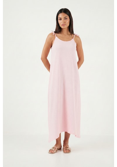 Lela Bayan Elbise 5865732 Toz Pembe Toz Pembe
